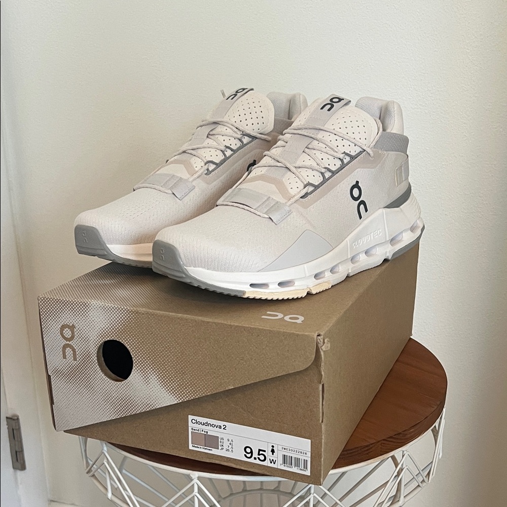 ON Women's Cloudnova 2 Athletic Shoes - White